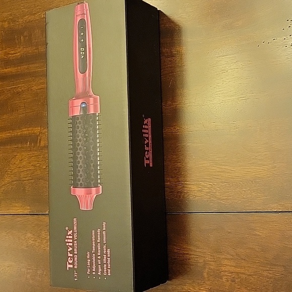 Pink Thermal Hair Styling Brush New In Box - Picture 6 of 10